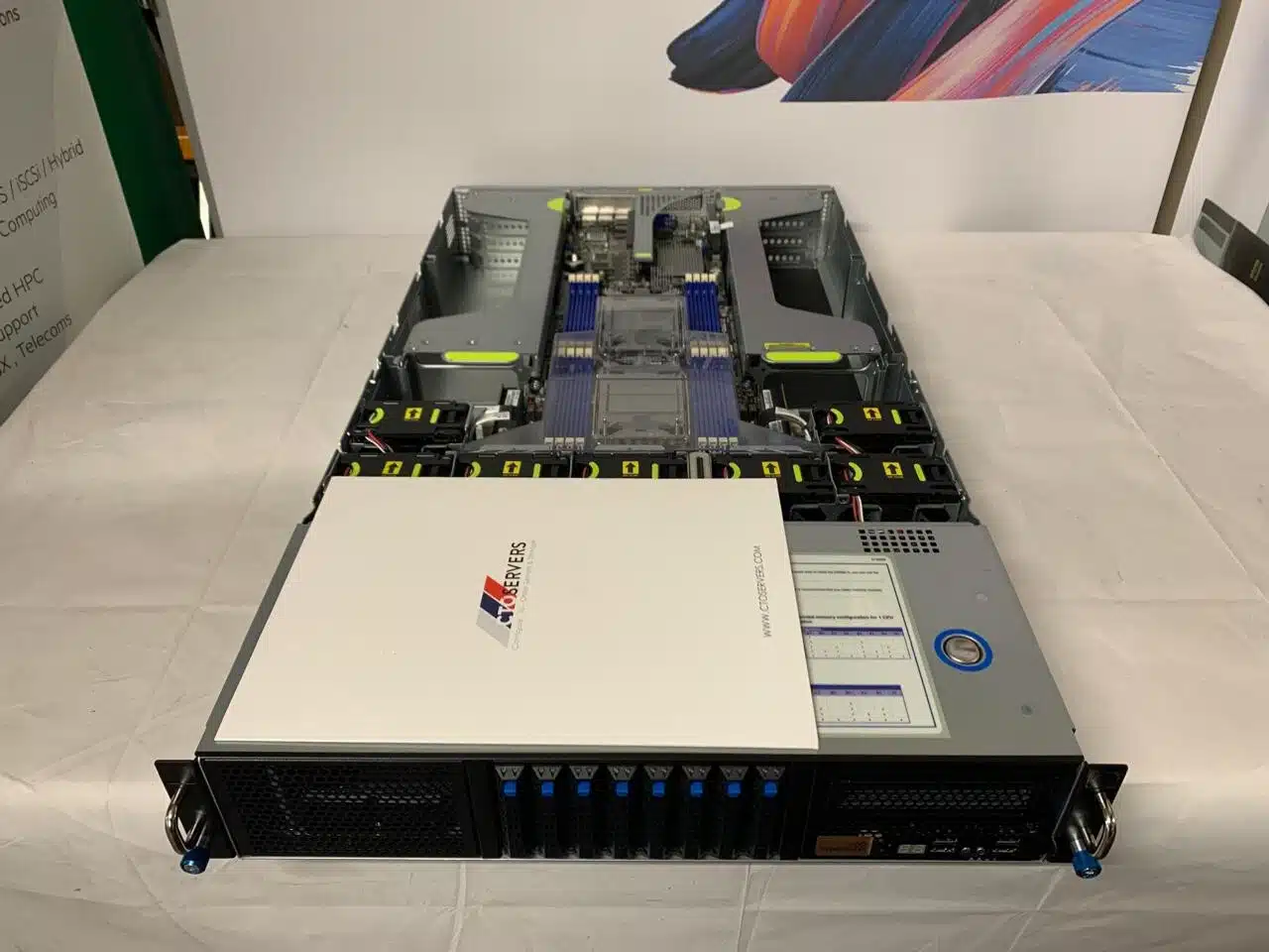 Intel 3rd Gen Xeon GPU Server Dual 28 Core Gold 6330